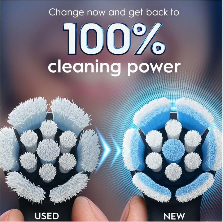 Produktbild Oral-B Oral B - iO Series Gentle Care Replacement Brush Heads - Black - 3 count (3 x)