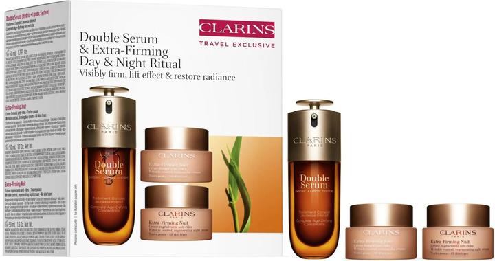 Immagine prodotto Clarins Double Serum & Extra-Firming Day & Night Ritual Gift Set (Set per la cura del viso)