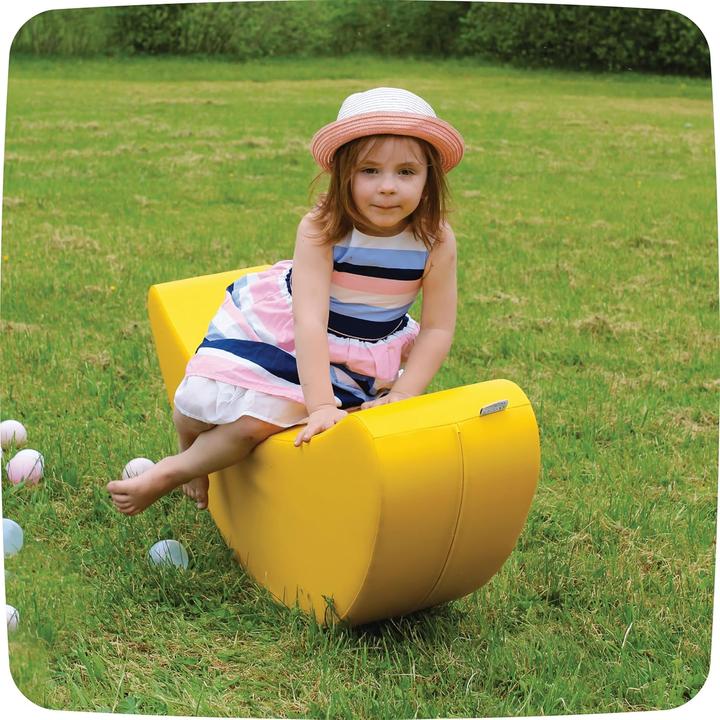 Produktbild Iglu Softbaustein-Schaukeltier in Bananenform