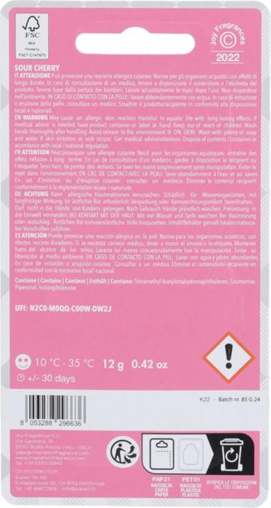 Image du produit Mr & Mrs Fragrance Big Joy Sour Cherry