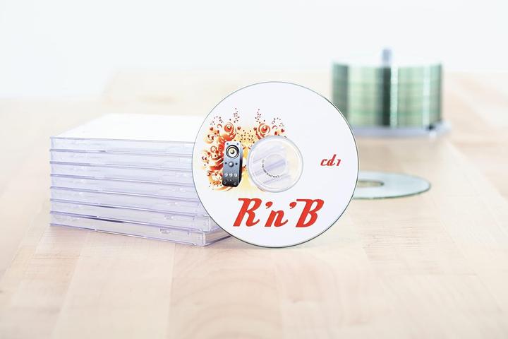 Actual product image HERMA CD DVD Labels with Positioning Aid
