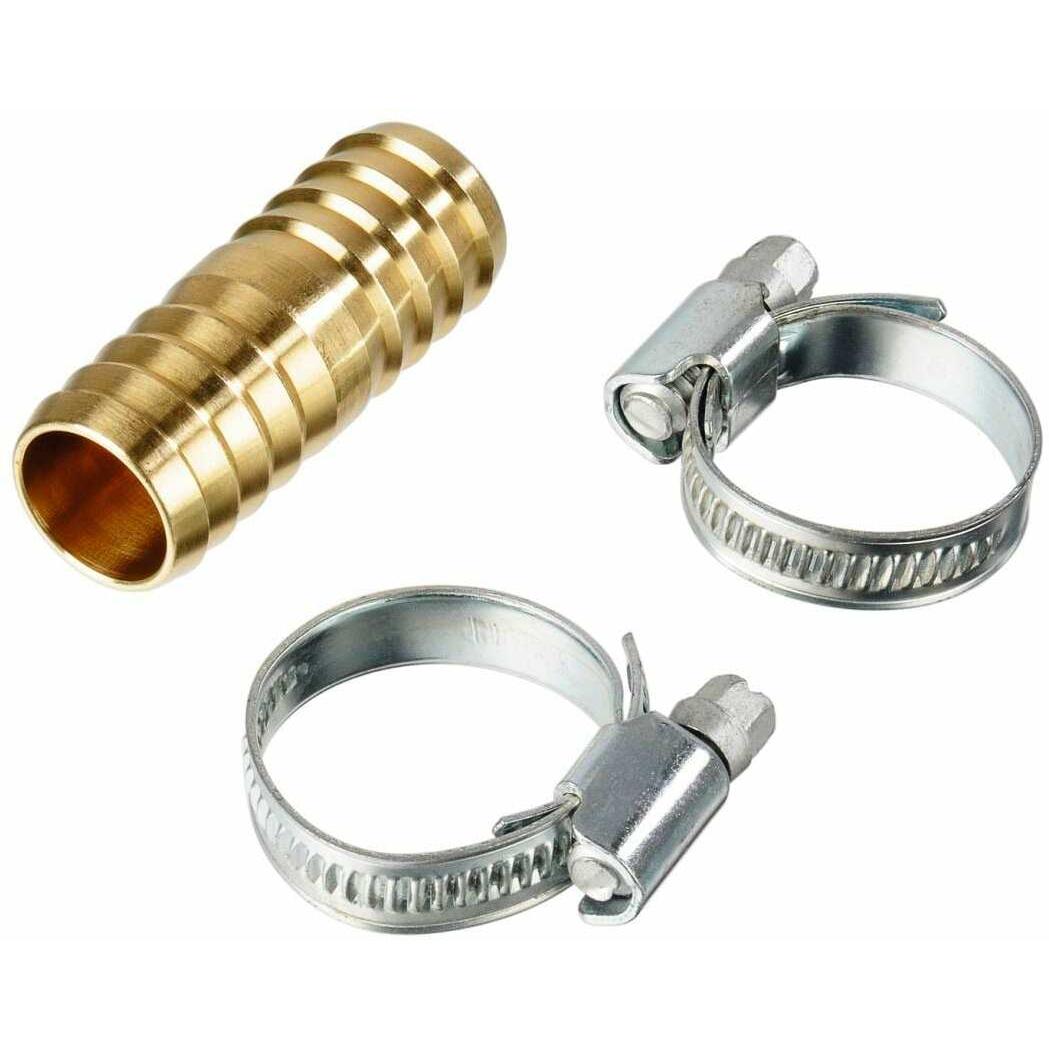 Xavax Ablaufschlauchverbinder, Messing, für Ø 20 mm, Zubehör Waschen + Trocknen