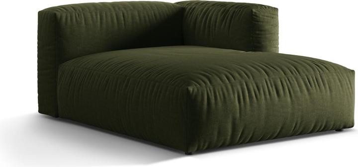 Image du produit Micadoni Chaise longue modulable droite, "Martina", 1 Place, 176x123x75 Fabriqué en Europe (Recamière)