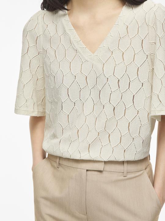 Immagine prodotto Vila VIMARCELLA V-Ausschnitt Oberteil mit kurzen Ärmeln (M)