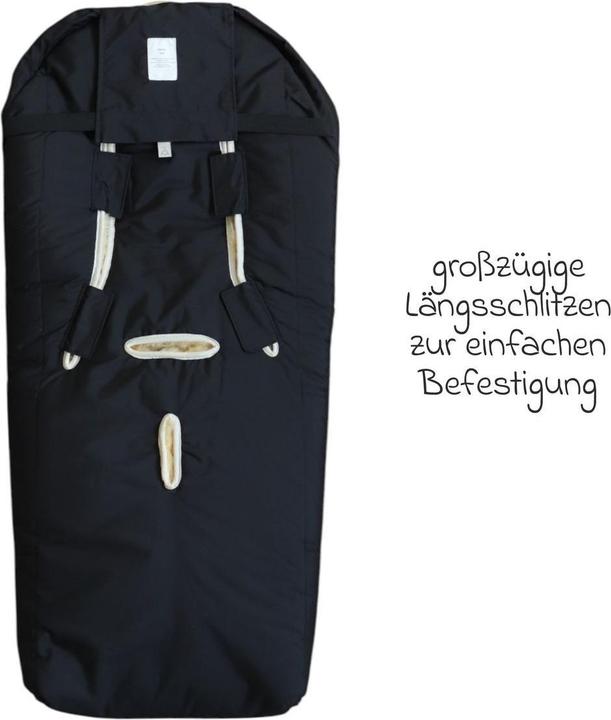 Image du produit Kaiser Baby Kaiser Lammfell Fusssack Iglu 2.0, black