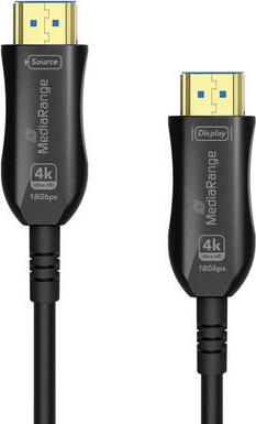 Productafbeelding MediaRange HDMI Hoge Snelheid Ethernet Kabel AOC 18Gibt/s 10m (10 m)