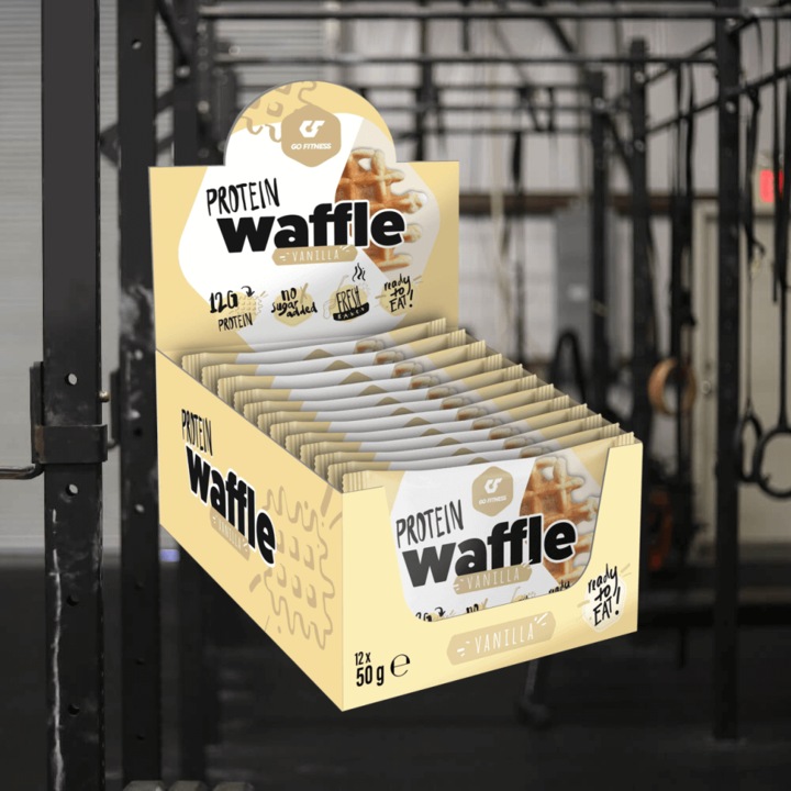 Actual product image Go Fitness Protein waffle (Vanilla, 1 pcs., 600 g)