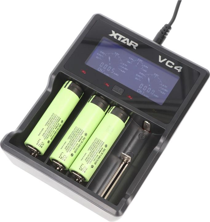 Actual product image Panasonic Charger and battery for icucam 4, 3 batteries per set (3 pcs., Device specific, Battery + charger)