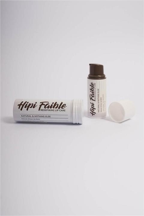 Actual product image Hipi Faible - Lip Balm Natural & Nothing Else