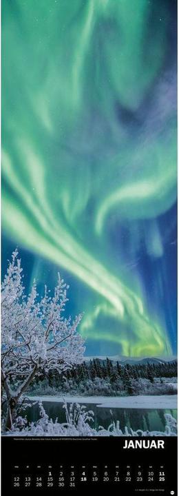 Image du produit Naturgewalten Vertical Kalender 2026 (24,5 x 69 cm, Couverture rigide, Allemand)