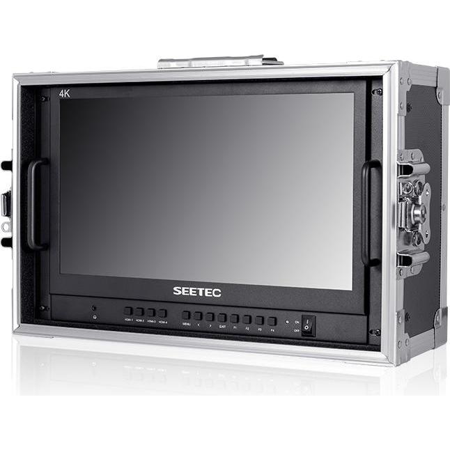 Seetec monitor ATEM156 4 HDMI 15,6" Video Monitor per lo streaming in diretta (15.60"), Monitor video