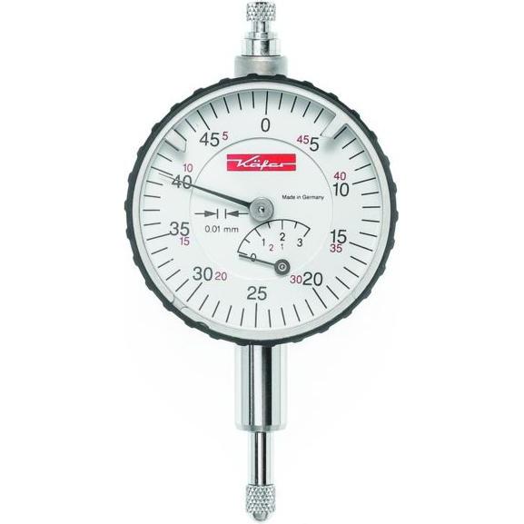 Thumbnail - Käfer, Messlehre, Kleinmessuhr KM 4T 3 mm Ablesung 0,01 mm ohne Stossschutz