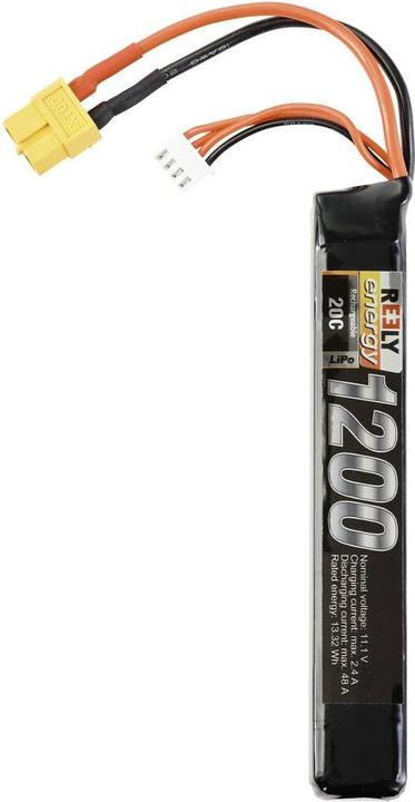 Produktbild Reely Modellbau-Akkupack (LiPo) 11.1 V 1200 mAh Zellen-Zahl: 3 40 C Softcase XT60H (11.10 V, 1200 mAh)