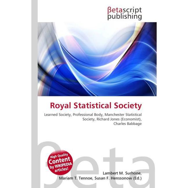 Royal Statistical Society, Fachbücher