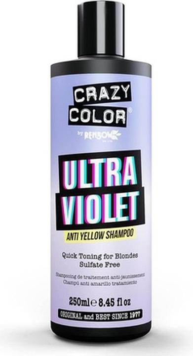 Image du produit Crazy Color Shampooing pour cheveux colorés 250ml (250 ml, Shampoing liquide)