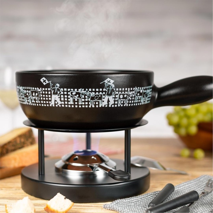 Produktbild Kuhn Rikon Käsefondue Set Fahnenschwinger · Ø 22 cm (Käsefondue)