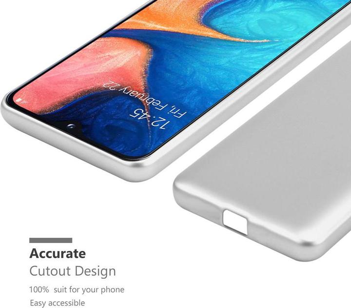 Actual product image Cadorabo Bumper TPU Matt Metallic (Samsung Galaxy A20e, Samsung Galaxy A10e)