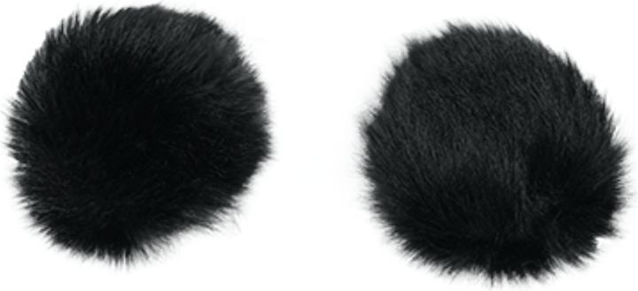 Hollyland - Lark M2 Furry Windshield Black (Skins)