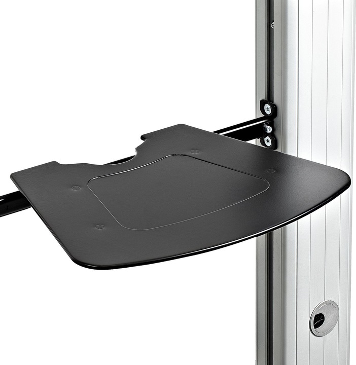 Actual product image StarTech com Dual TV Cart for 37-60in VESA TVs up to 110lb/50kg each - Height Adjustable TV Mount, M (60", 50 kg)