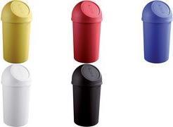 Image du produit Helit Poubelle H700xD.403 mm 45 l rouge (45 l)