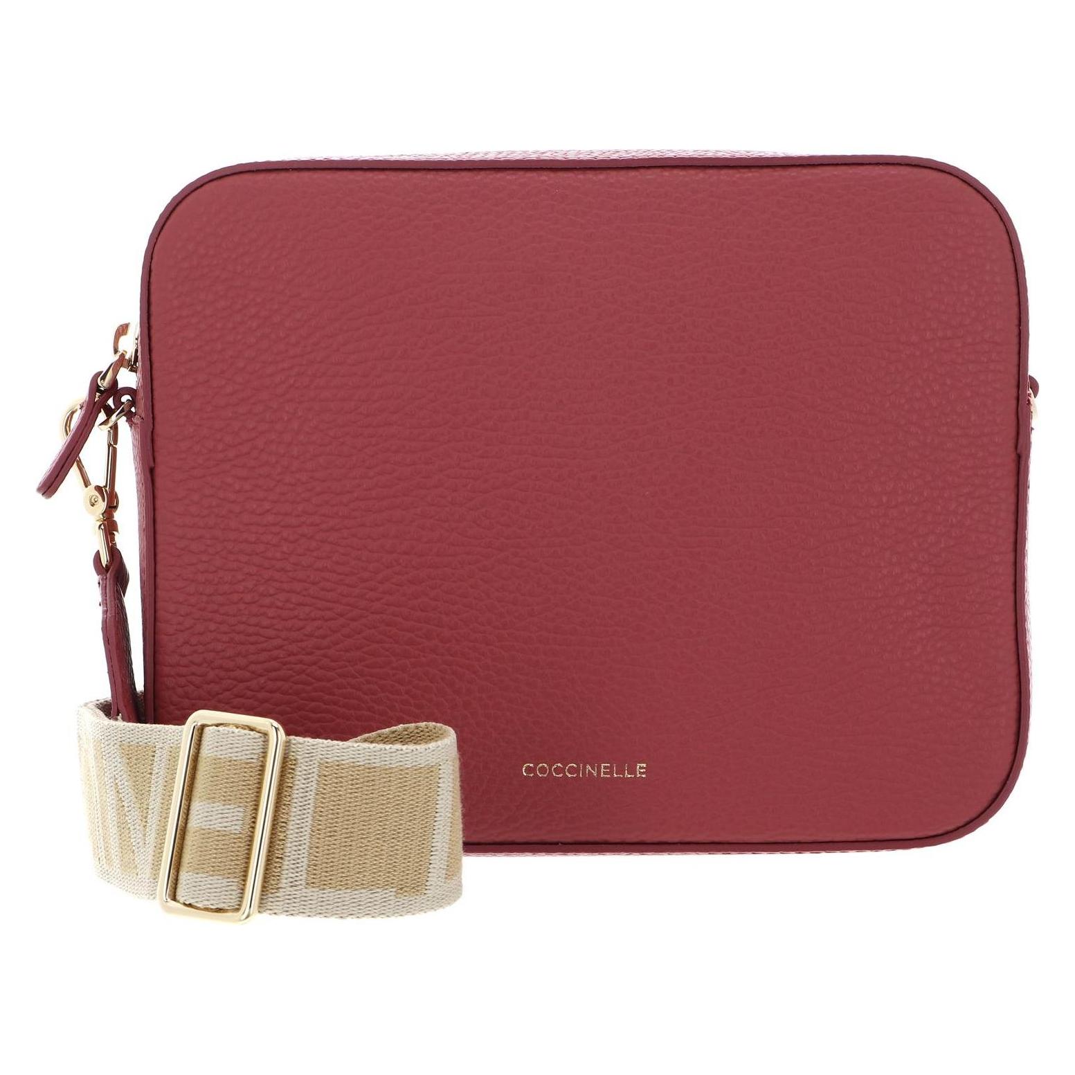 Coccinelle, Damen, Handtasche, Schultertasche Tebe 55M3, Rot