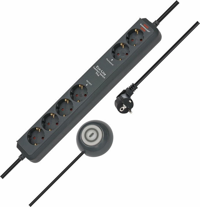 Produktbild Brennenstuhl Eco-Line Comfort (6 x, CEE 7/3, 1.50 m)