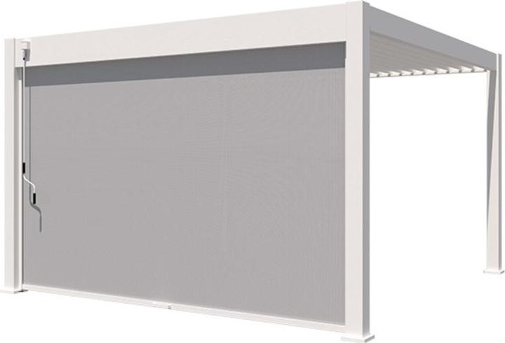 Produktbild Weide Sonnenrollo für Ventaris/ Pergola 3.60m Weiss (339.90 cm, 9 cm)