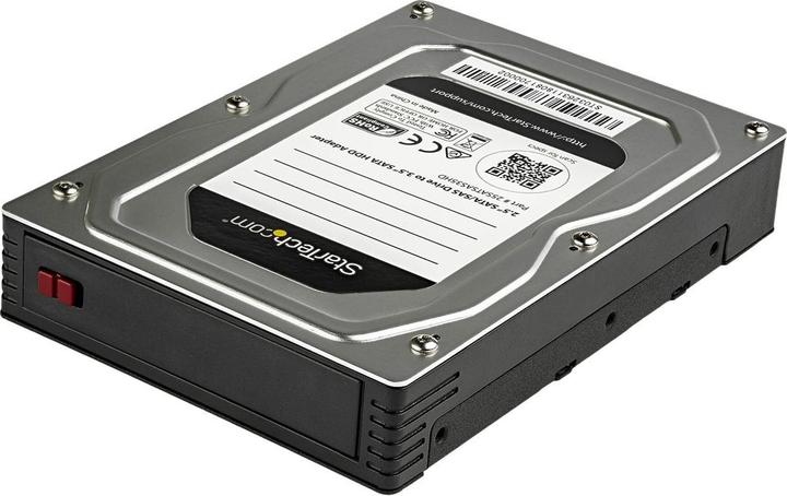 Immagine prodotto StarTech Adattatore per hard disk da 6,35 cm da 2,5 pollici a 8,89 cm da 3,5 pollici - per SSD/ HDD SATA e