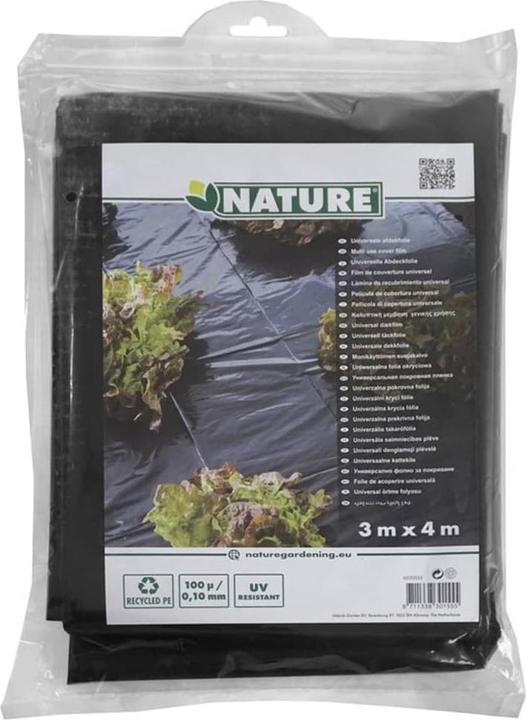 Produktbild Nature Abdeckfolie 3x4 m 150µ Schwarz
