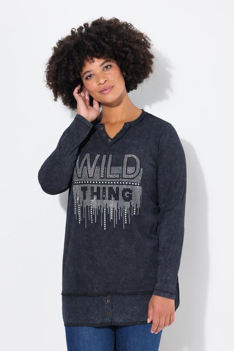 Produktbild Angel of Style T-Shirt, Comfort Fit, Wild Thing Print, Langarm (50)