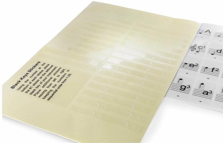 Image du produit Max Autocollant de partition KB-KEY (Instrument Éclairage)