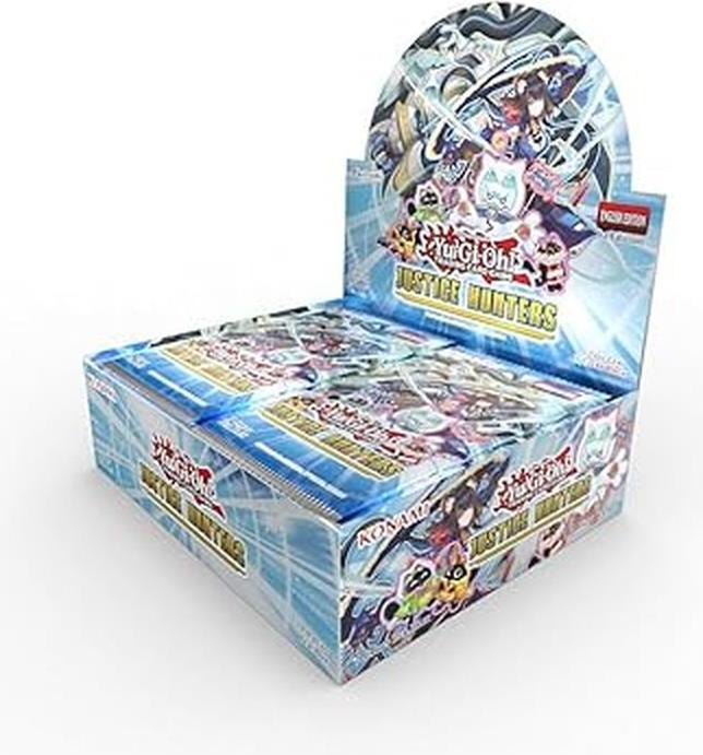 justice hunters booster box Yu-Gi-Oh!: Justice Hunters Booster Box main image 0