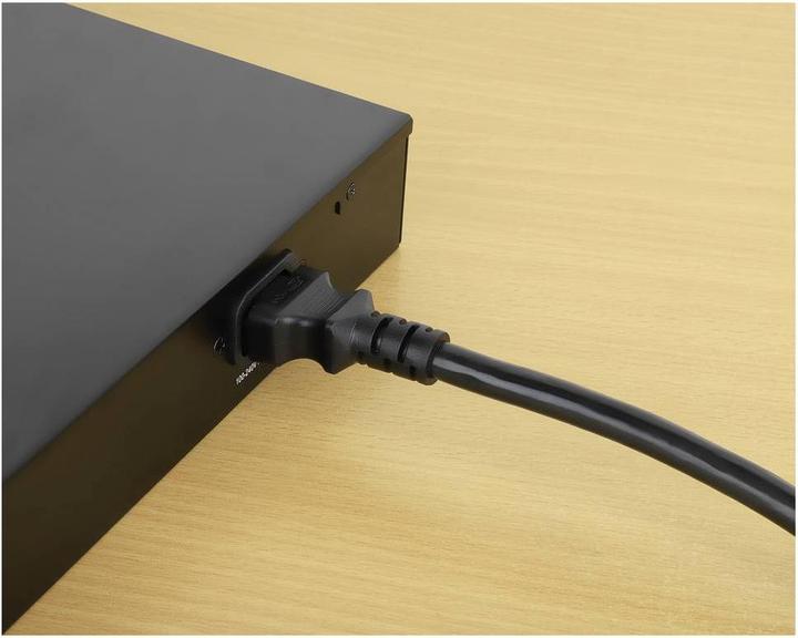 Immagine prodotto Manhattan Stromkabel C13 auf C14, Kaltgeräteverlängerung, 5 m (5 m, CEE 7/4, CEE 7/5)