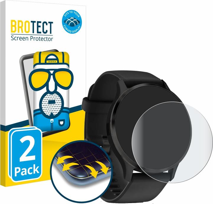 Produktbild BROTECT Full-Cover Displayschutz Matt (Garmin Venu 3S)