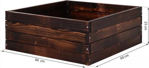 Produktbild Outsunny Quadratisches Hochbeet