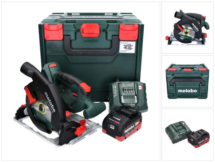 Produktbild Metabo KS 18 LTX 57 Akku Handkreissäge 18V 165x20mm + 1x Akku 5,5Ah + Ladegerät + MetaLoc