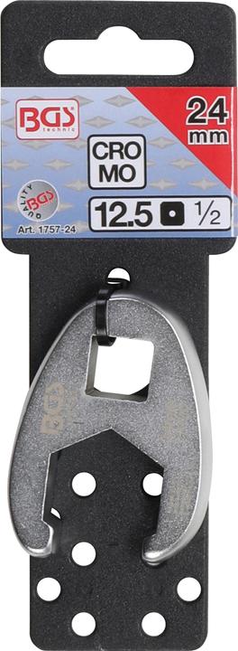 Immagine prodotto BGS Chiave a zampa di gallo 12,5 mm (1/2") 24 mm (24 mm)