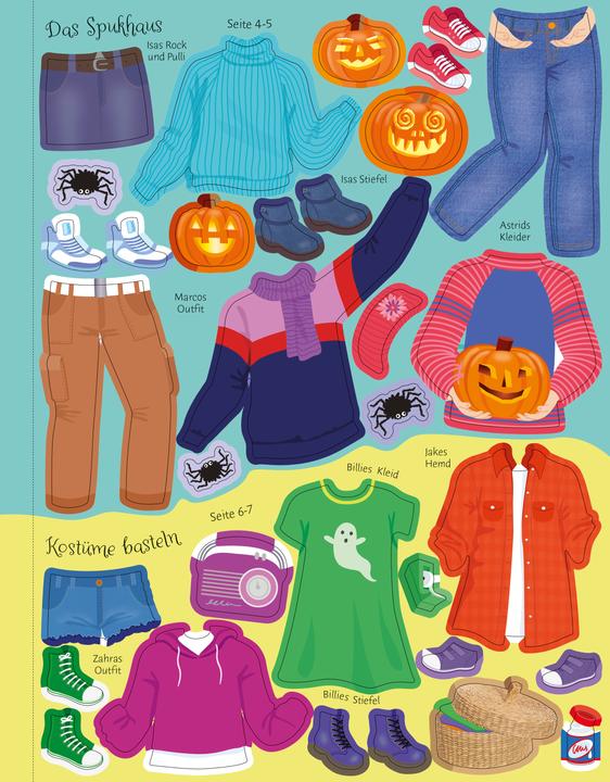 Immagine prodotto Mein Anziehpuppen-Stickerbuch: Süsses oder Saures