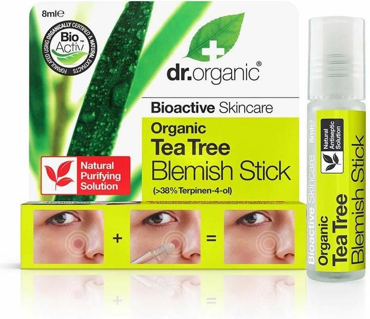 Produktbild Dr. Organic Teebaum Blemish Stick Roll On 8ml (8 ml)