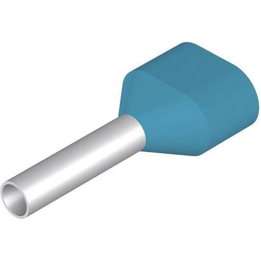 Weidmüller, Collegamento per cavi, Ghiera ZW 0,75qmm 8mm isolata in PP bl 9037610000