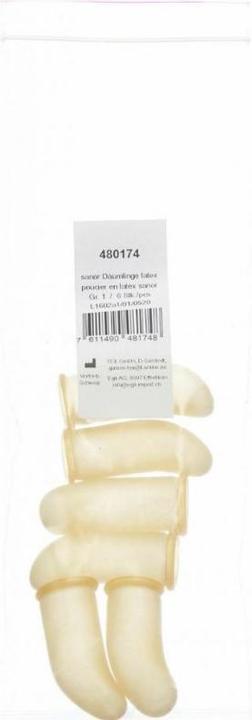 Produktbild Sanor Däumling Latex Grösse 2 (2)