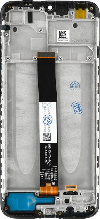 Actual product image OEM Display Unit + Frame for Xiaomi Redmi 9A / 9C / 9C NFC black (Display)