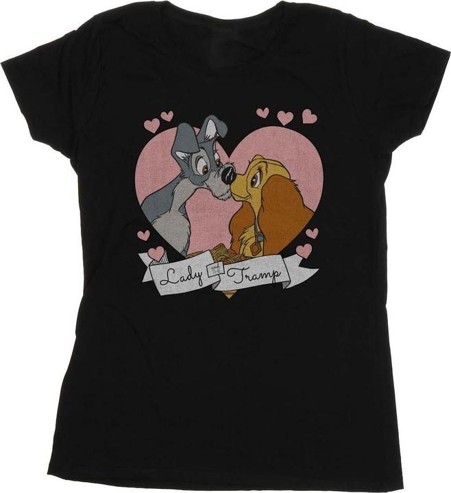 Immagine prodotto Disney Lady And The Tramp Love Maglietta Donna (S)