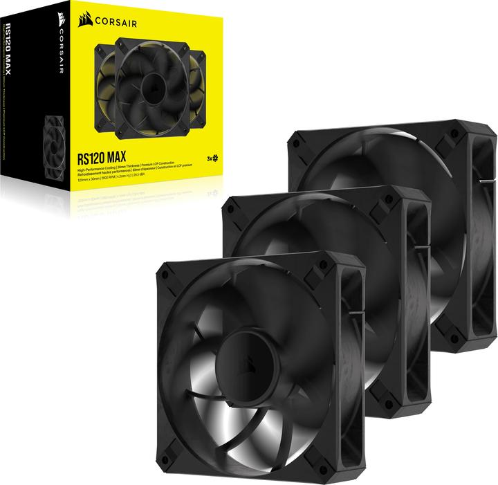 Produktbild Corsair RS120 MAX (120 mm, 3 x)