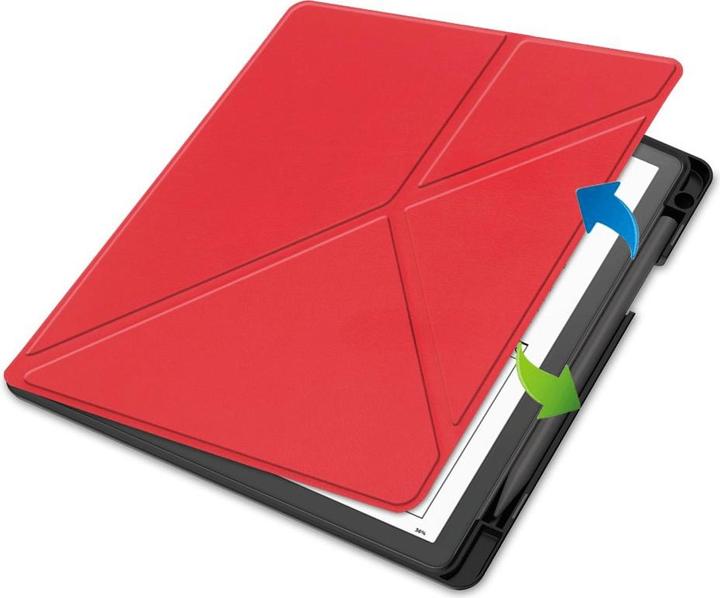 Actual product image Cover-Discount Kindle Scribe - Protective cover case red