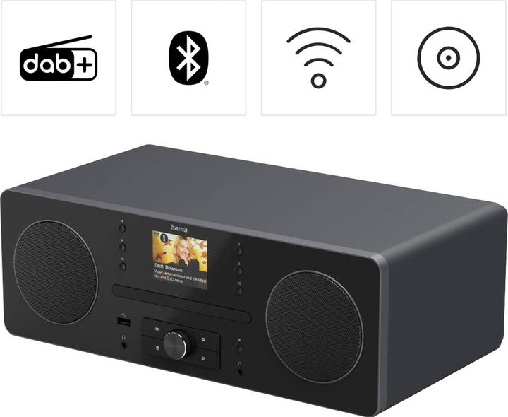 Actual product image Hama DIR1570CBT (DAB+, DAB, FM, Bluetooth, Wi-Fi)