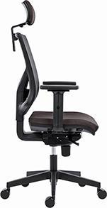 Productafbeelding Powerton ERGO TINA Ergonomische bureaustoel, grijs (44 - 53.50 cm)