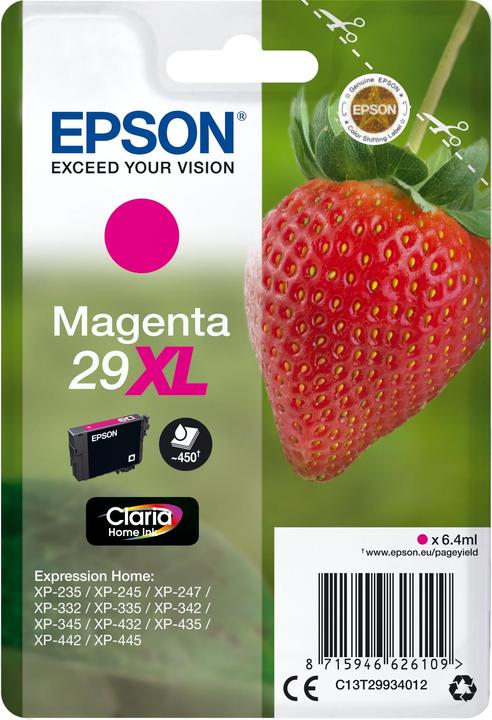 Produktbild Epson Sglpck Magenta 29xl Home Ink (M)