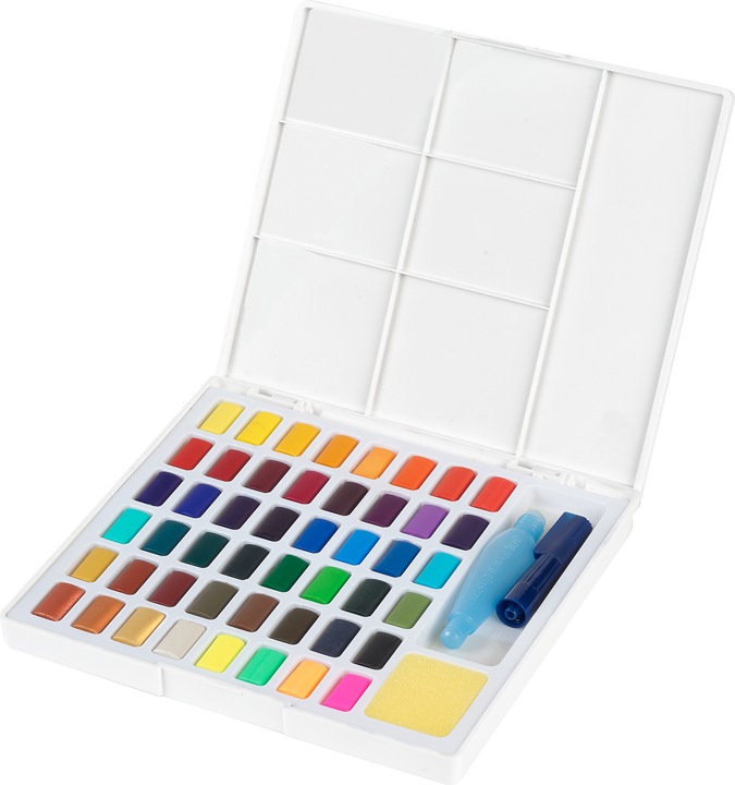 Immagine prodotto Faber-Castell Acquerello in tazza (Multicolore, 48000 ml)
