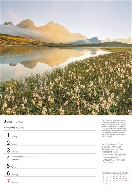 Produktbild Harenberg Berge Wochenplaner 2026 - 53 faszinierende Fotografien